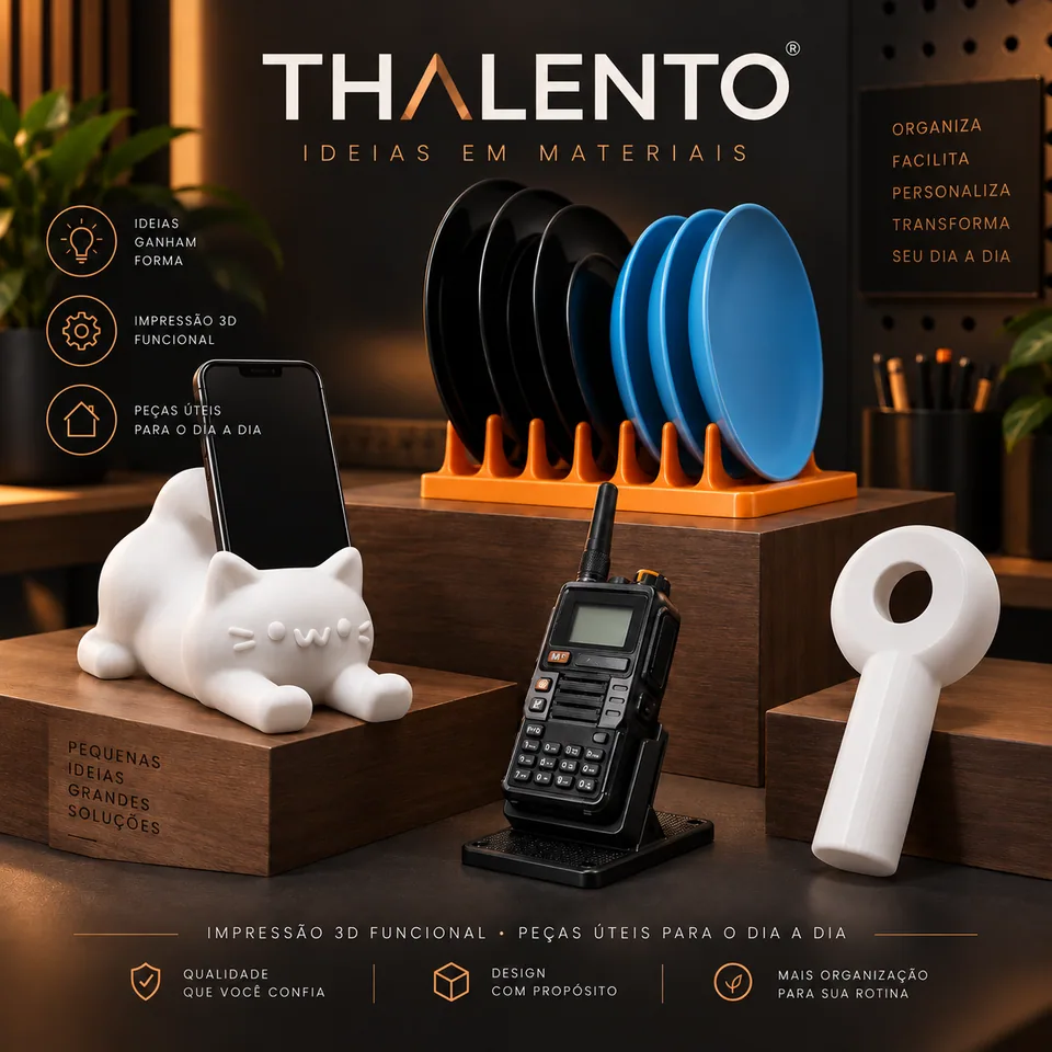 Suporte de Celular Gato