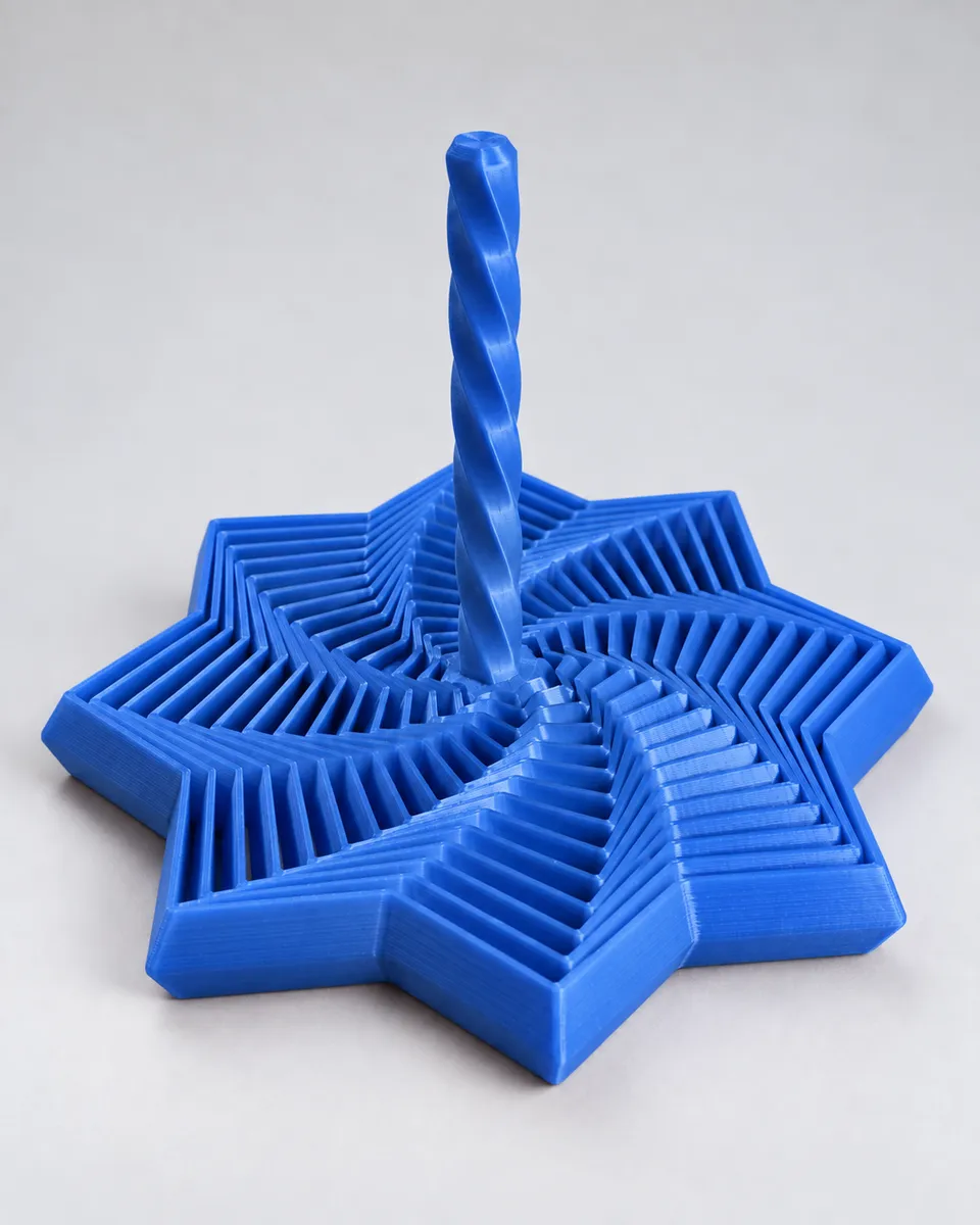 Estrela Articulada 3D Decorativa