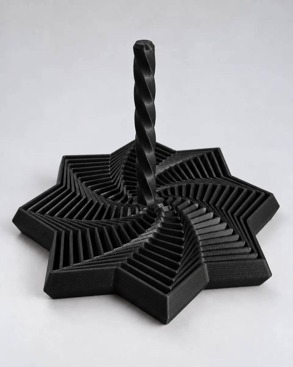 Estrela Articulada 3D Decorativa
