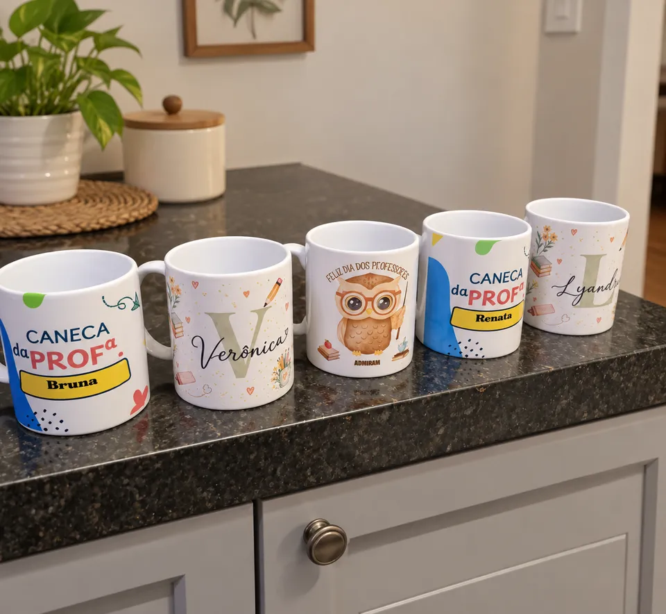 Caneca de Cerâmica Personalizada