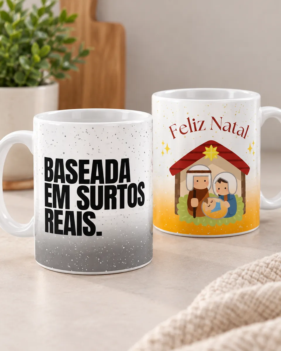 Caneca de Cerâmica Personalizada